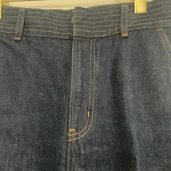 Frame Trapunto Dark Rinse Trouser Jeans - Picture 9 of 12